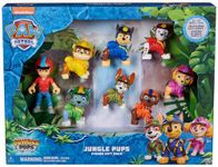 Paw Patrol: Jungle Pups Action Figures Gift Pack, with 8 Collectible Toy Figures, Kids’ Toys for Boys and Girls Aged 3 and Up