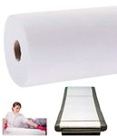 SavBin Disposable 31"x 70" Non-Woven Perforated Extra-Thick Bed & Table Roll (4-Roll; 350-Feet Long/50 Sheets/Roll) Perfect for Massage, Hospital, Chiropractor, Waxing, Tattoo table & bed