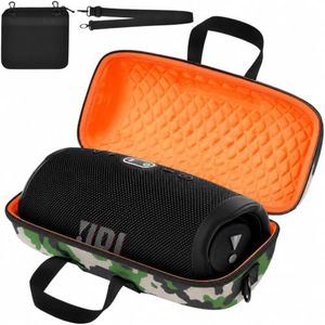 Carrying Case Compatible with JBL Xtreme 5–Hard EVA Protective Travel Bag with Accessory Pouch & Extra Shoulder Strap for Music Lovers, Outdoor & Travel Use-Camo