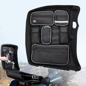 KEMIMOTO Tour Pack Lid Organizer Tour Pak Storage Bag Compatible with Electra Glide Street Glide Touring Travel-Paks 2014-2025