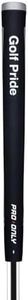 Golf Pride Pro Only Golf Putter Grip - Firm All-Rubber Grip for Comfort & Feedback - Traditional Streamlined Shape - Red Star, Pistol
