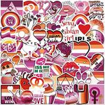 Lesbian Pride Stickers |50 Pcs Lesb