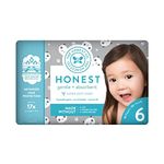 The Honest Company - Eco-Friendly and Premium Disposable Diapers - Pandas, Size 6 (35+ lbs), 18 Count