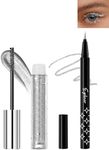 Silver Glitter Mascara + Eyeliner P