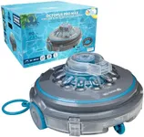 U.S. Pool Supply Octopus Pro Max Cordless Robotic Pool Vacuum Cleaner - Lasts 75 Mins, Powerful Suction, Dual Filtering, Cleans Removes Leaves Debris - Flat Above-Ground, Small In-Ground, Rechargeable