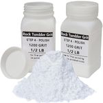 1 Pound Rock Tumbler Grit - Final Polish Grit(1200#) for Step 4 Tumbling Stones, Compatible with Any Brand Tumbler Stone Polisher,Rock Polisher,Tumbler Media Grit,Rock Polishing Grit Media