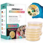 Mould Test Kit for Home - Mould Test for 10 Rooms - Mould Quick Test Room Air Kit for Indoor Air Quality - Includes Identification Guide & Instructions