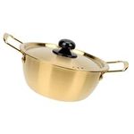 Instant Noodle Pot Asian Noodles Asian Cookware Japanese Wok Aluminum Nonstick Saucepan Lasagna Dishes Camping Cooking Pot Induction Pans Chef Pan Tableware Korean Stainless Steel