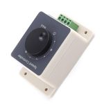 12V Motor Speed Controller,DC10-60V 20A Pulse Width Modulator PWM Motor Speed Regulator Governor Waterproof Shell