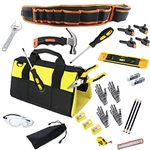 Kids Real Tool Set, Tool Bag for Kids,Real Metal Hand Tools, Real Tools for DIY Professional Play and Woodworking,Portable Tool Bag Convenient Storage (28 Pieces)