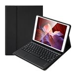 Lively Life Keyboard Case with Touchpad for iPad Air 6th 11 inch (M2)/iPad Air 5th/iPad Air 4th 10.9 inch, iPad Pro 11 inch (2018-2022), Detachable Keyboard Case for iPad, Built-in Pen Holder - Black