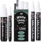 Mr. Pen- White Chalk Markers, 4 pcs, Assorted Size, Chalk Marker, Chalk Pen, Liquid Chalk Marker, Chalk Markers White, White Chalk Pen, Chalkboard Marker, White Chalkboard Marker, Chalkboard Pen