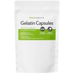 Your Supplements - Size 000 Empty Gelatin Capsules (250 Pack)