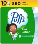 Puffs Plus Lotion Facial Tissues, 1