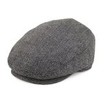 Jaxon & James Kids Herringbone Flat Cap - Grey S-M