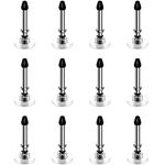 Stylus Tips Replacement Tips only [12 Pack] Passive Stylus Pen disc Universal nibs Compatible with Capacitive Touch Screen