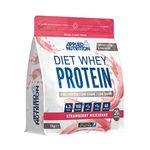 Applied Nutrition Diet Whey - High Protein Powder Supplement, Low Carb & Sugar, for Weight Management with CLA, L Carnitine, Green Tea (1kg - 40 Servings) (Strawberry Milkshake)