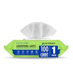 earthbath Green Tea & Awapuhi Grooming Wipes for Dogs & Cats, Helps Clean and Condition Coat -100 Wipes