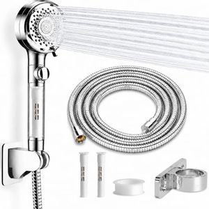 High Pressure Shower Head for RV, On/Off Camper Shower Head with 59" Hose