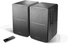 EDIFIER R1280T Powered Bookshelf Speakers - Studio Monitor Speaker - Wooden Enclosure - 42 Watts RMS Black