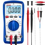 Etekcity Digital Multimeter MSR-A1000, TRMS 6000 Counts Electrical Voltage Tester Auto-Ranging Multimeters voltmeter Ammeter with AC/DC Current Resistance Continuity Capacitance & REL Diode Test Meter