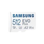 Samsung EVO Plus 512GB MicroSD Memory Card (2024) + SD Adapter