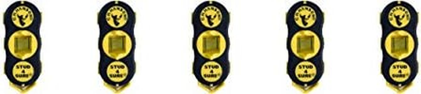 CH Hanson 03040 Magnetic Stud Finder, 5 Pack