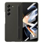 SUNNY FASHION Ultra Hybrid Case for Samsung Galaxy Z Fold 6 5G Case Slim S Pen Phone Back Case Cover with Built-in New Compact S Pen, Holder and Storage Slot for Pen (Black)