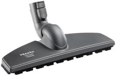 Miele Parquet Twister FloorBrush, Attachable Vacuum Cleaner Brush for Sensitive Wood Floors, Black