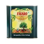 Figaro Olive Oil- Pure Olive Oil-Daily Cooking Oil- Perfect for Indian Dishes- Curries, Gravy- Imported from Spain- 2L Tin