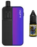 Aspire Flexus Blok Kit Vape Pod Device + 10ml Nightmare Juice Fuchsia Nicotine Free