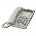 Panasonic Two line KX-T2378MXWD Corded Telephone (White)