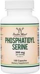 PhosphatidylSerine Supplement 300mg Per Serving, 120 Capsules (Phosphatidyl Serine Complex) by Double Wood