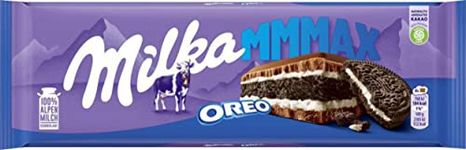 Mondelez International Milka Oreo Milk Chocolate Bar (300g)