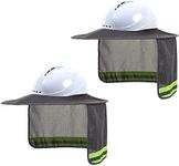 LIZMOF Hard Hat Sun Shade, High Vis