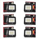 Sturlite Toddo 50 W LED Flood Light| Cool White 6500K Color Temperature LED Lamp| IP66 Waterproof Surge Protection Focus Light for Factory, Garage, Parking, Garden, Playground & Shop - (Pack of 6)