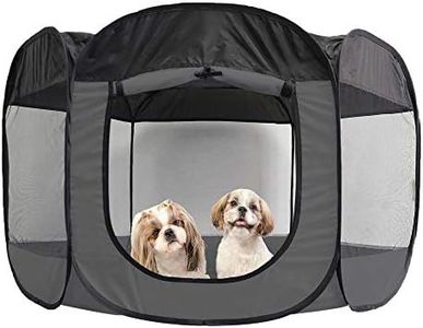 Furhaven Pop Up Playpen Pet Tent Playground - Gray, Extra Large