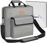 Peciue Case for Starlink Mini, Holder for Starlink Internet Satellite Dish Kit, Portable Bag for Power Supply, DC Power Cable, Pipe Adapter, Kicksstand Accessories, Ideal for Travel and Outdoor Use