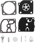 Be In Your Mind 2 Sets Carburettor Diaphragm Repair Kit Compatible with Husqvarna 40 45 49 51 55 H55 H51 240R 245R Chainsaw & Trimmer Carburetor Zama RB-45