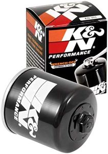 K&N Motorcycle Oil Filter: High Performance, Premium, Designed to be used with Synthetic or Conventional Oils: Fits Select Honda, Kawasaki, Polaris, Yamaha Vehicles, KN-303