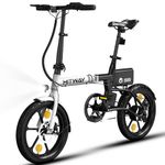 HITWAY Electric Bike,16 inch Folding Electric Bike, City E-Bike with 250W Motor, 25km/h Speed, 216Wh battery Electric bicycles for adult BK35S