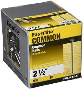 HILLMAN FASTENERS 461358 5 lb 2.5" 8D Bright Common Nail