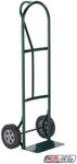 Harper Trucks BKB85 600 lb P-Handle with Solid Rubber Wheels Hand Truck, Green