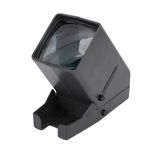 Fdit Portable 35mm Slide Viewer, 3X Magnification LED Film Viewer with USB Battery Power for Slides Negatives 163x155mm Desktop Photo