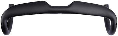 RXL SL Carbon Aero Handlebar Road Bike 1-1/4 Inch Bicycle Handlebar Road Bike Carbon Handlebar Carbon Road Bicycle Carbon Handlebar Routing Drop Bar Carbon UD Matt 440 mm