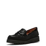 Donald Pliner Women's Clio, Designer, Classic Shoes, Dress Loafers, Black, 7