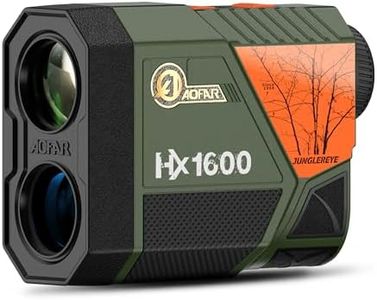 AOFAR HX1600 Hunting Rangefinder, Up to 1600 Yards, ±0.5 Yard Accuracy, PNLC Display, Distance/Scan/Speed Modes, Rechargeable, Meter & Yard Switch, Waterproof Deer Hunting Range Finder