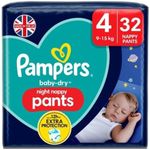 Pampers Baby-Dry Night Nappy Pants 