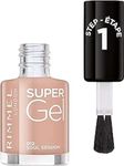 Rimmel London Super Gel Nail Polish, Packaging May Vary, 12 Soul Session, 12 ml (Pack of 1)