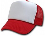 Decky Men's Baseball, White,red, On